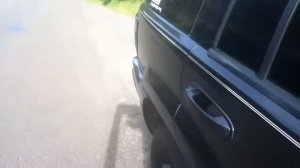 Jeep Grand Cherokee 4.7L V8 straight pipe exhaust