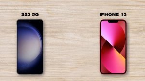 Samsung S23 VS iPhone 13 ~ Comparison