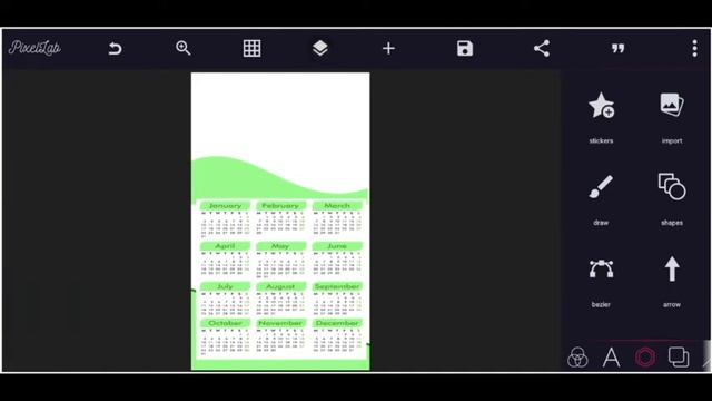 How to create calendar with Android phone /Pixellab Tutorial / (@Magungunanmusulunci) смотреть онлайн
