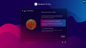 Windows 12.1 Concept Design's ReVeiw and How's Install in PC 2023