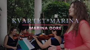 Струнный квартет "МАРИНА" и Марина ДОРЭ. Выступление на свадебной регистрации.