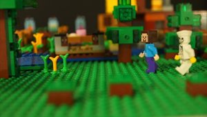 Кока и Лего Нубик Майнкрафт LEGO Minecraft