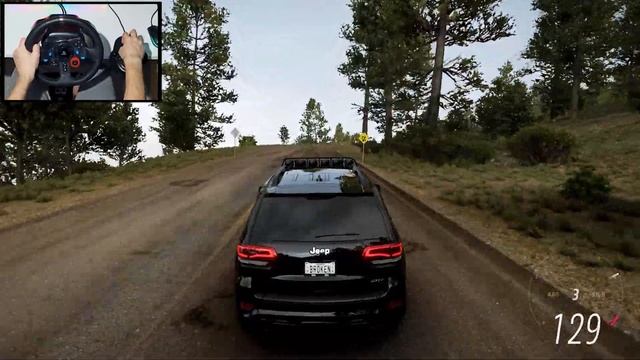 Jeep Grand Cherokee SRT - Forza Horizon 5 - Logitech g29 Gameplay смотреть онлайн