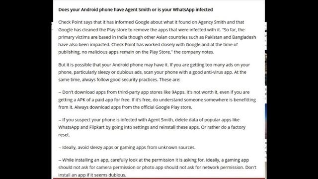#Whatsappvirus #smithvirus #agentsmit [Hindi] Is Your Whatsapp affected by Agent Smith Virus ? смотреть онлайн
