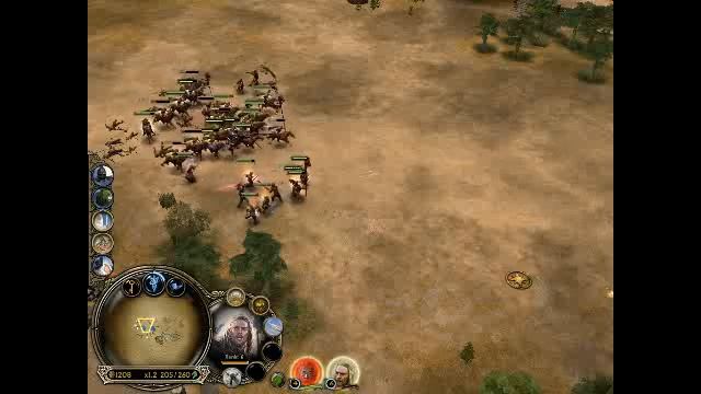 Battle for the Middle Earth Gameplay on Intel GMA 3100 смотреть онлайн