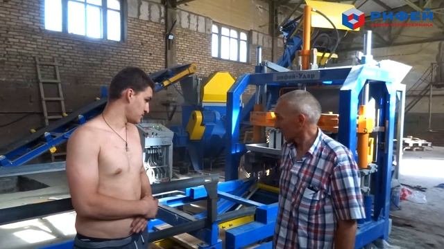 Открыли бизнес с вибропрессом Рифей-Удар-СДА. Отзыв.