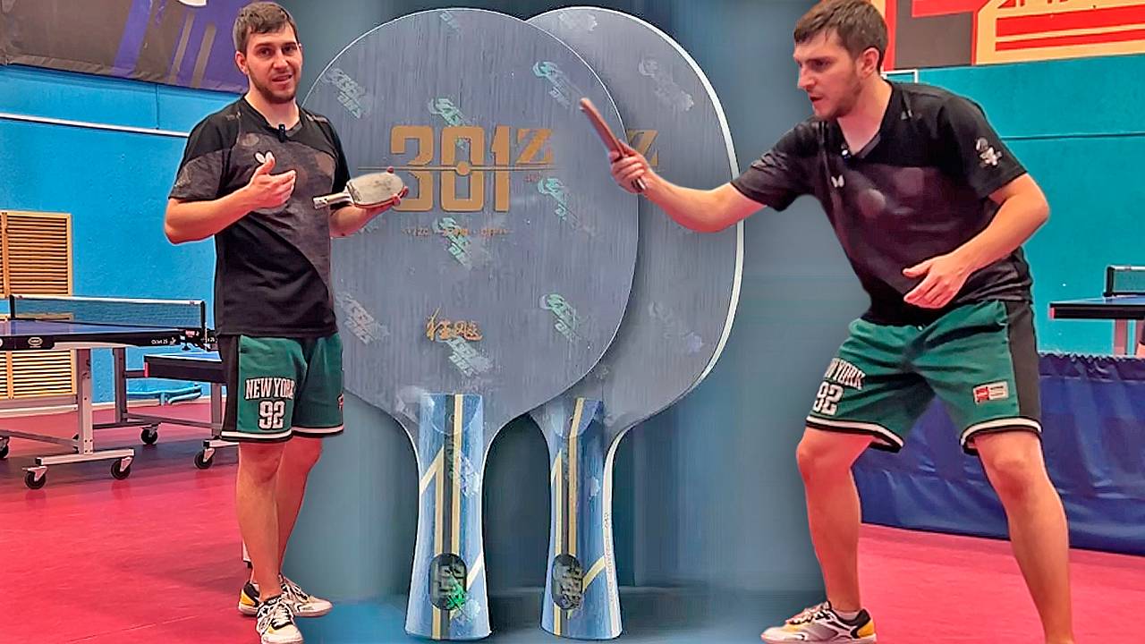 DHS HURRICANE 301Z! Обзор основания для настольного тенниса! смотреть онлайн