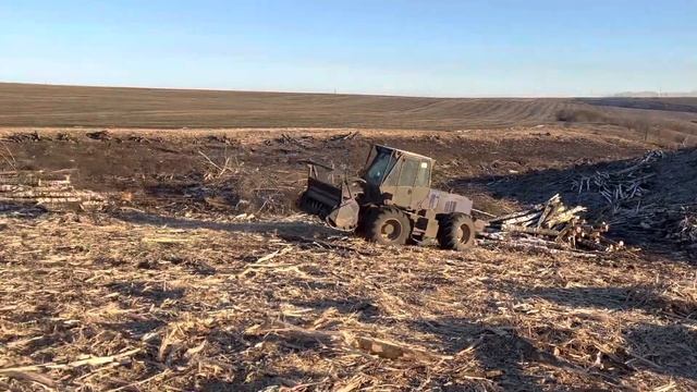 Объект КМАРУДА город Губкин /Жизнь мульчеристов / ЗАЕХАЛ ПОСМОТРЕТЬ НАШУ РАБОТУ #мульчер #корчевание