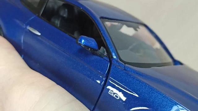 Ford Mustang VI (II)'2017 GT coupe. Модель 1-24 от Motormax.+ смотреть онлайн