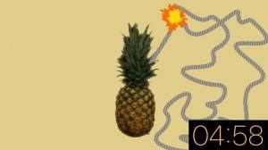 10 Minute Timer - Pineapple Explosion with Music 🍍🍍