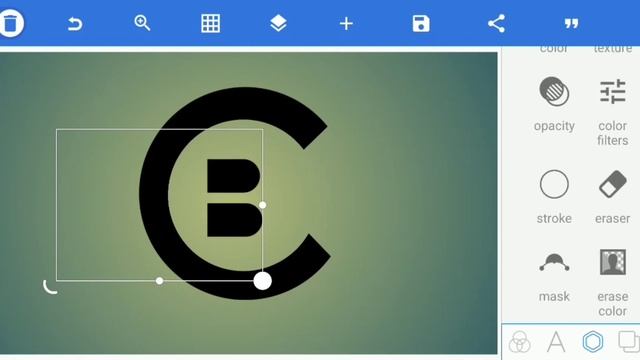 Professional logo Editing Android  || Pixel lab Editing Tutorial || C Bike Logo Design