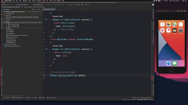47 Flutter Code reusability and Custom Text Widget