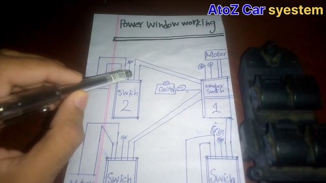How to work car power window system full detailed with wiring diagram#powerwindow#wiringdiagram смотреть онлайн
