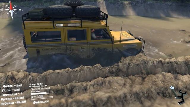 |Моды Spin Tires 2014| Land Rover III серии v2.0 смотреть онлайн