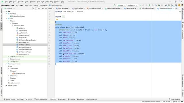18.Notification listener - Part 3 | Android Development with Kotlin