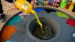 Как сделать цветок из Orbeez, шариков фанты, Mtn Dew, Coca-Cola против Mentos и популярных газирован