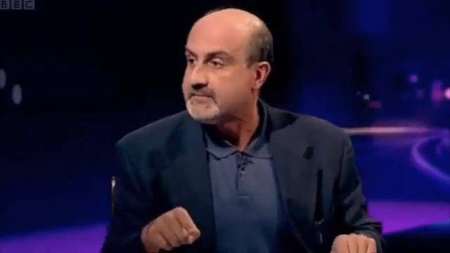 Nassim Nicholas Taleb Angry