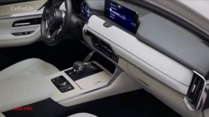 Первый премиальный кроссовер Mazda СХ-60 плагин гибрид 2022 Mazda CX-60 Plug-in-Hybrid family SUV