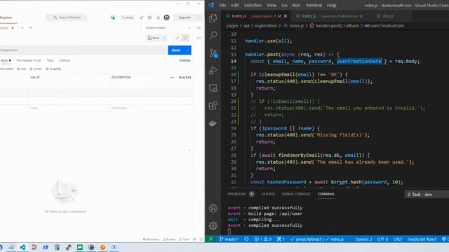 How I use Postman | Server Side Validation | What's an API?