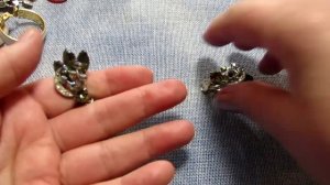 18. Распаковка. Серьги. Клипсы. Винтаж.