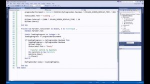 85) Progress Bar / Timer / Splash Screen