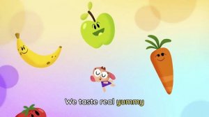 FRUITS_and_VEGETABLES_Song_for_Kid_Lingokids