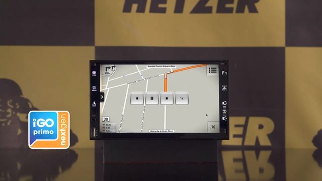 CENTRAL MULTIMÍDIA HETZER X1 ANDROID10 PREMIUM UNIVERSAL ANDROID