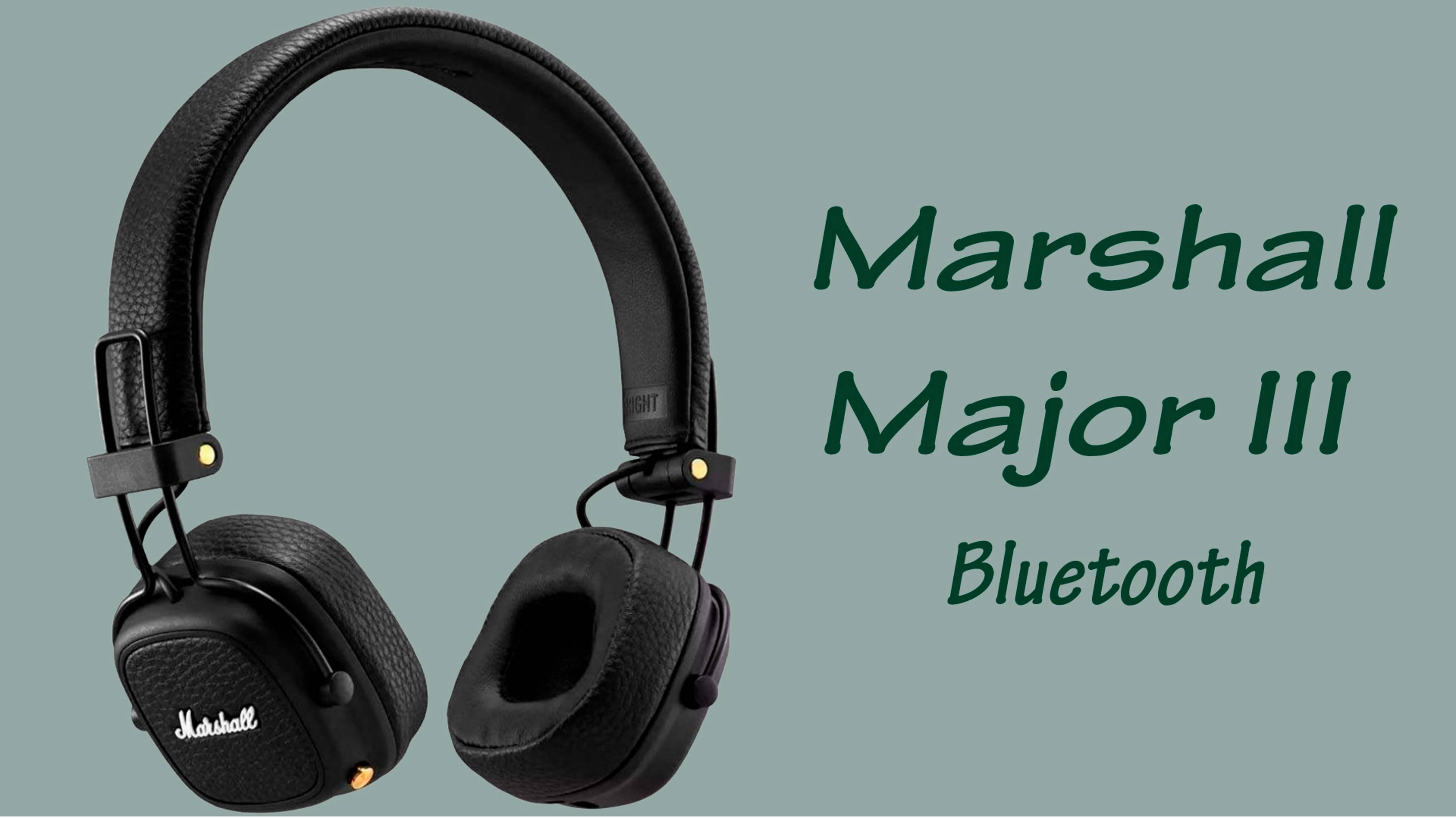 Гарнитура  Marshall Major III Bluetooth – стоит ли покупать?