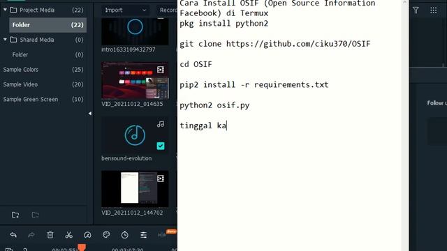 OSIF - Open Source Information Facebook смотреть онлайн