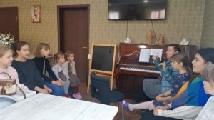 Занятие по церковному пению