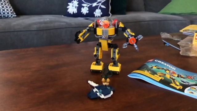 UNDERWATER ROBOT - LEGO 31090 смотреть онлайн