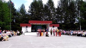 Музыкальный номер речевой школы на турслете педагогов 2016