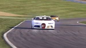 Bugatti Chiron Super Sport 2023 vs Bugatti Mistral 2023 vs Lamborghini Revuelto 2024 at Brands Hatc