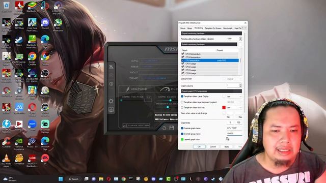 Tutorial Settings MSI Afterburner Terbaru Biar Tampilan Overlay Kece Badai