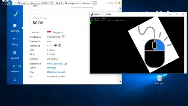 [Windows] ProfitBot – Остановка работы бота/ Turning off the bot