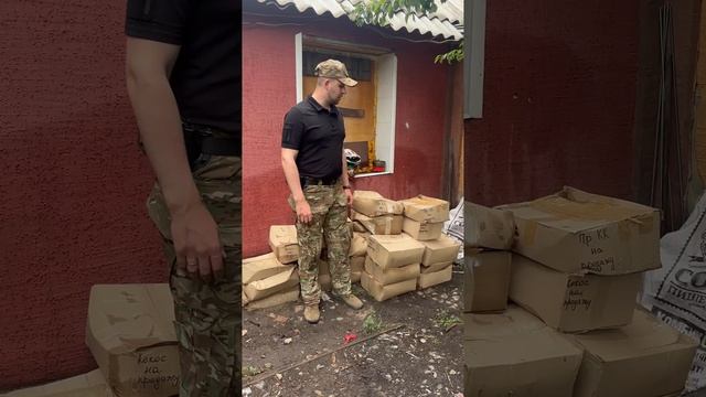 FIT and JOY видео отчет о помощи бойцам с фронта