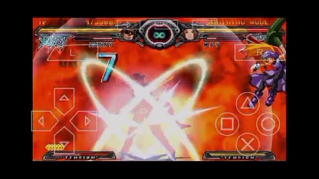 Guilty Gear XX Accent Core Plus (PSP) Short Johnny Combo смотреть онлайн