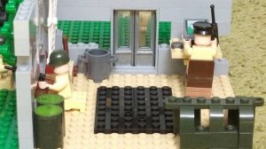 LEGO самоделка "Военная база"