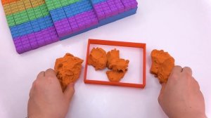 Кинетический песок - Лего Кровать 3 этажа   ASMR