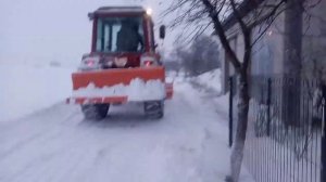 МТЗ * ЧИСТКА СНЕГА