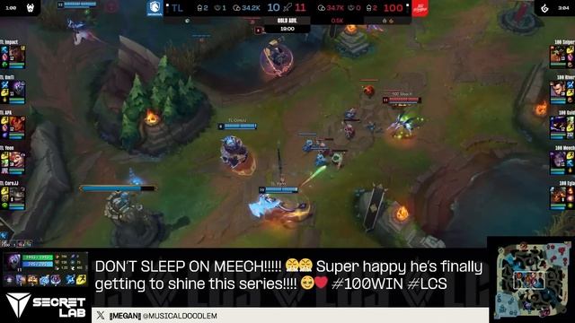 100 Thieves v Team Liquid Honda | LCS Spring Playoffs | Lower Bracket Semi-Finals | Game 3 (2024) смотреть онлайн