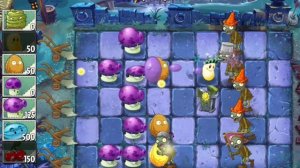Plants vs Zombies 2 - Dark Ages Night 14