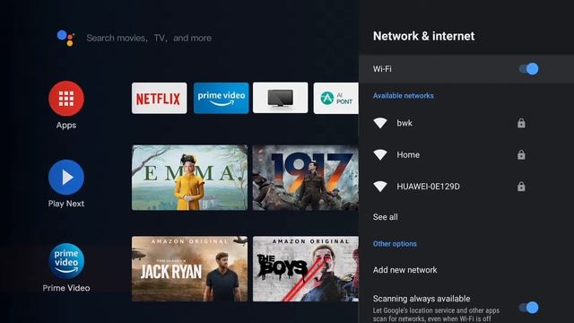 CHiQ TV Wireless network setup смотреть онлайн