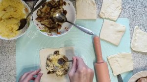 Курица в мешочках