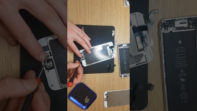 Apple iphone 6s + LCD overheats CPU cpu, replace display by itconsalting.lv смотреть онлайн