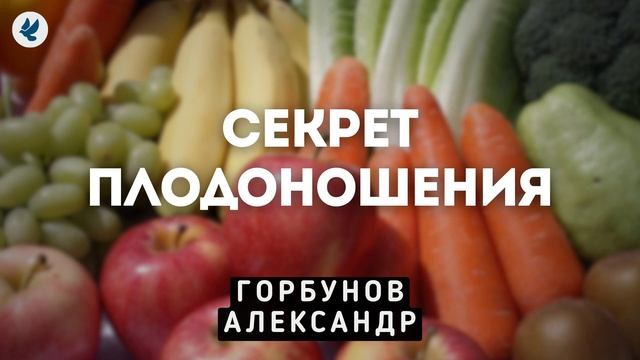 Секрет плодоношения. Горбунов А.И. Проповедь МСЦ ЕХБ