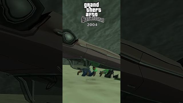 Кореша против воды в разных GTA