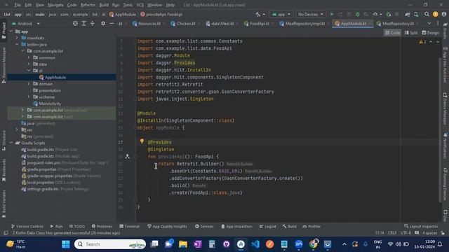 API Integration | Jetpack Compose | Display list of items through an API | Android