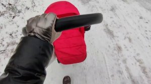 Зимняя прогулка с двумя реборнами и коляской