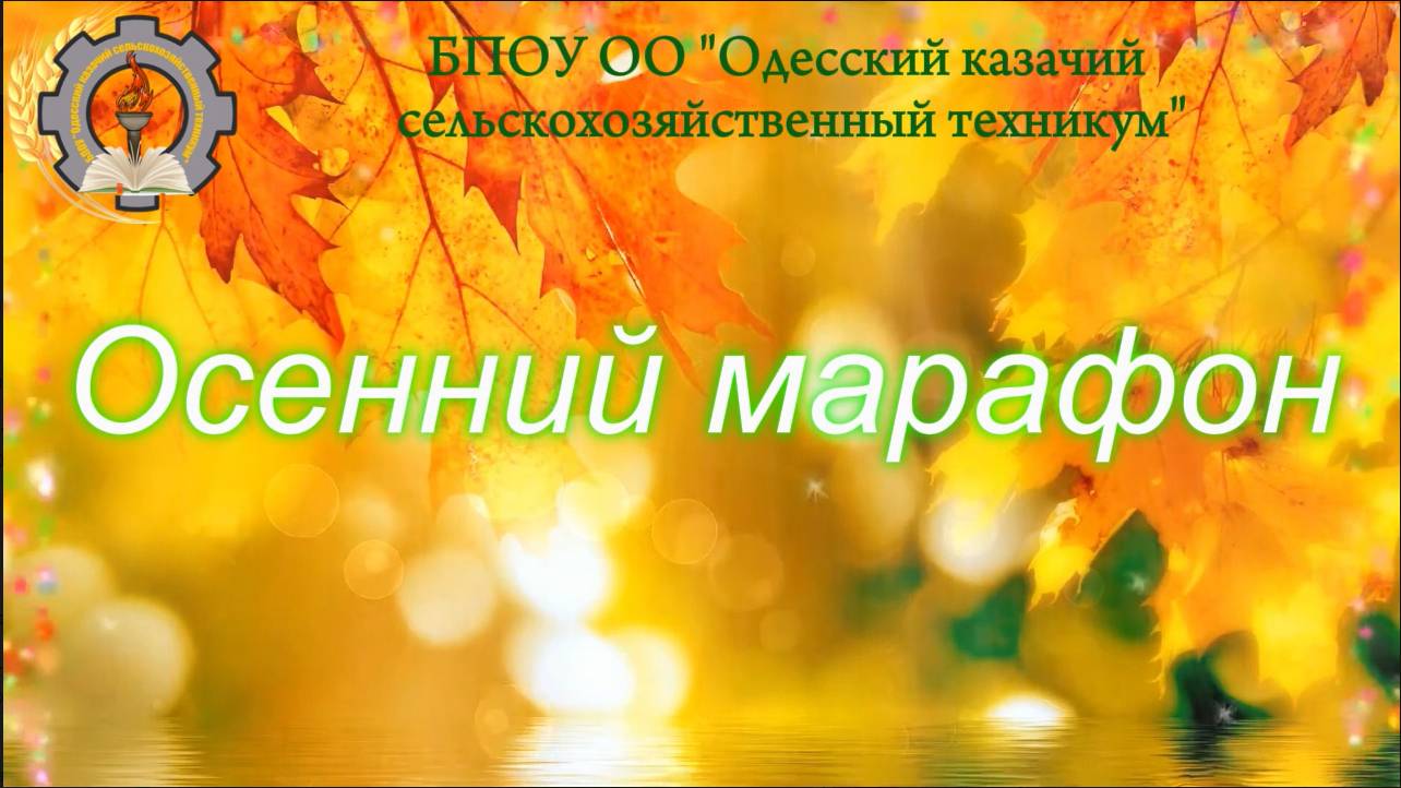 Осенний марафон